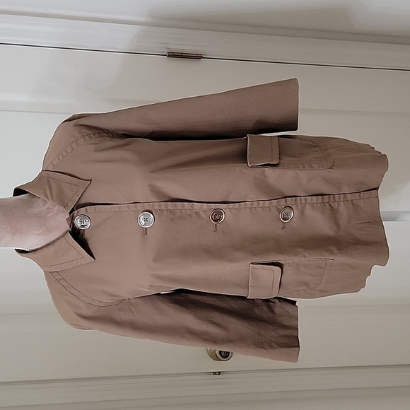 Michael Kors, SIze 10 Beige / Khaki Jacket, A-Line Style, Excellent Used Cond. - Picture 1 of 11